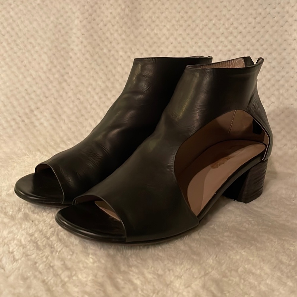 Marsèll peep toe cutout ankle boots
